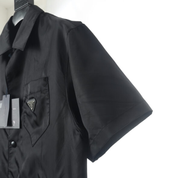 Prada Re-Nylon Short-Sleeve Shirt - Image 5