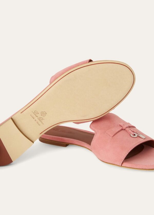 Loro Piana Summer Charms Sandal - Pink - Image 3