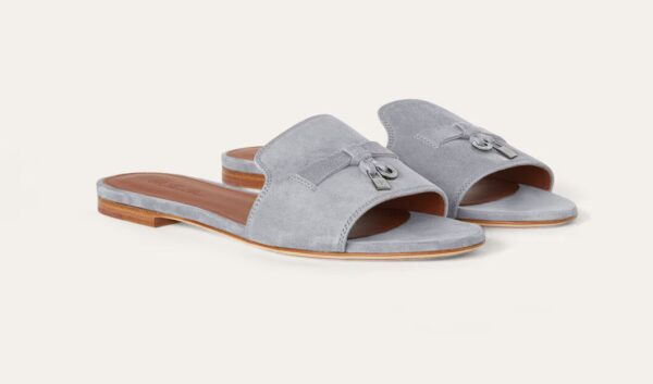 Loro Piana Summer Charms Sandal - Ocean Blue