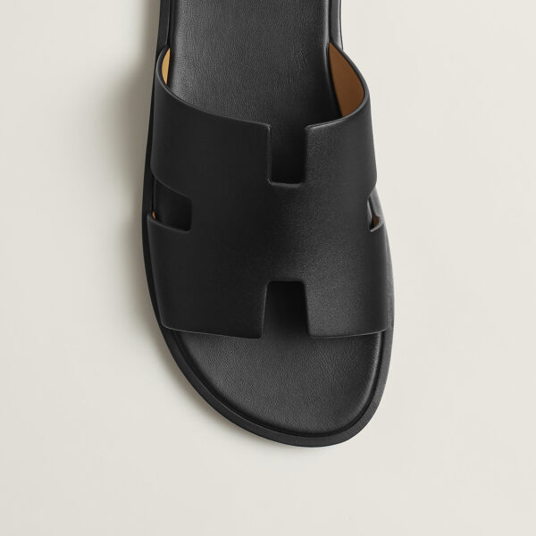 Hermes Izmir Sandal in Black - Image 4