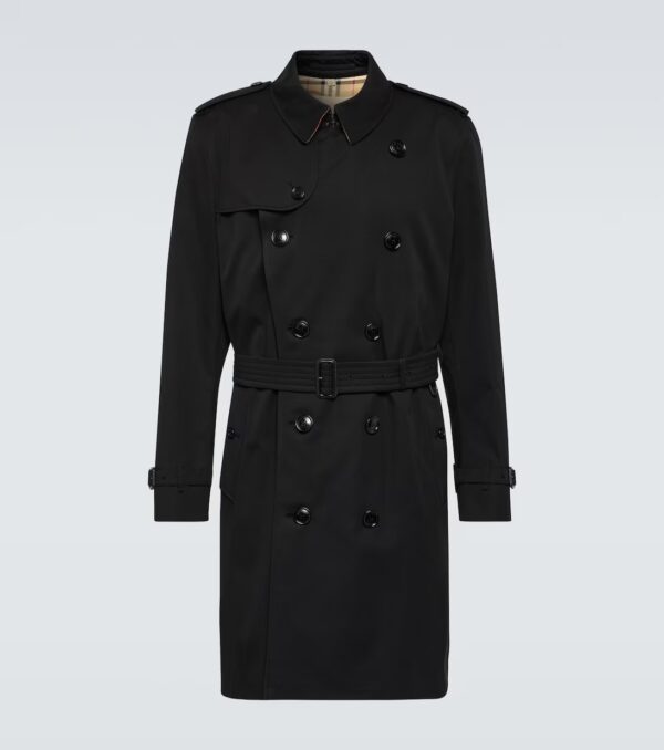 Burberry Kensington Heritage Jacket in Black