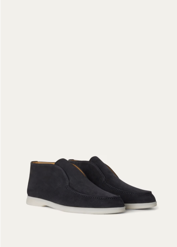 Loro Piana Open walk Chukka Boots in Black