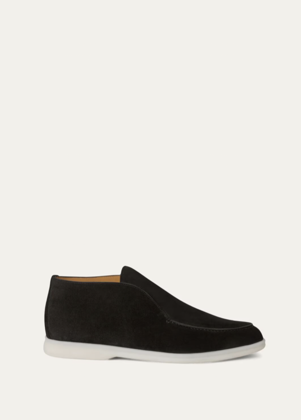 Loro Piana Open walk Chukka Boots in Black - Image 2