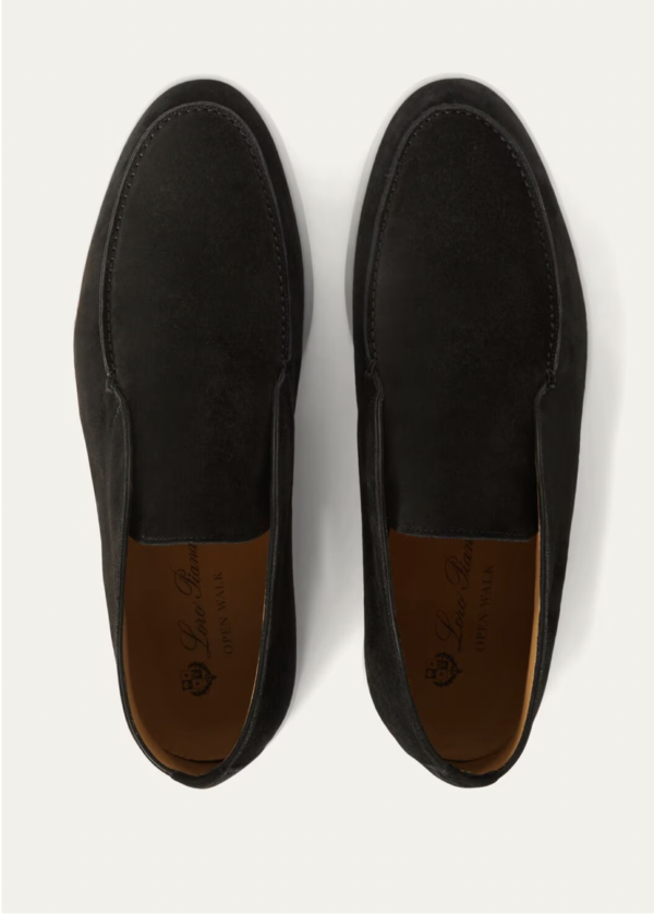 Loro Piana Open walk Chukka Boots in Black - Image 3
