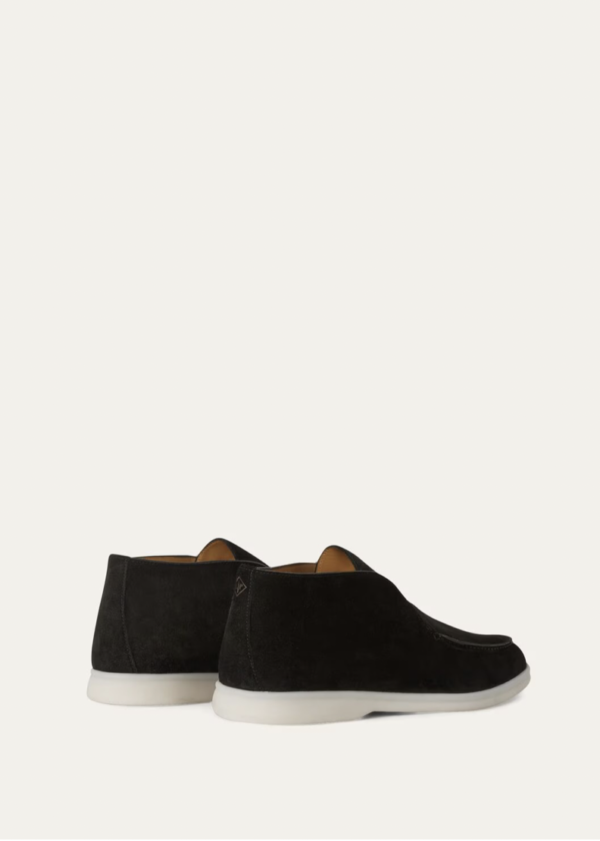 Loro Piana Open walk Chukka Boots in Black - Image 4