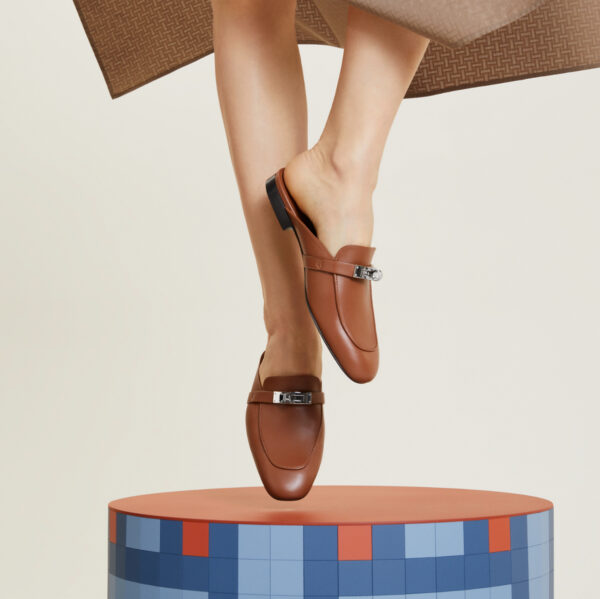 Hermes Oz mule Women's Gold - Image 2